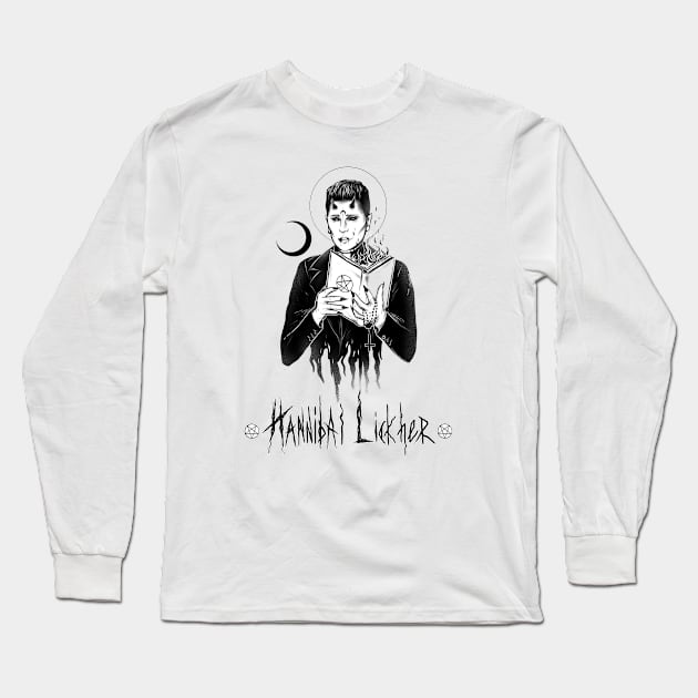 Original Hannibal Lickher Design Long Sleeve T-Shirt by Hannibal Lickher